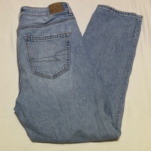 American Eagle Ripped Mom Jeans